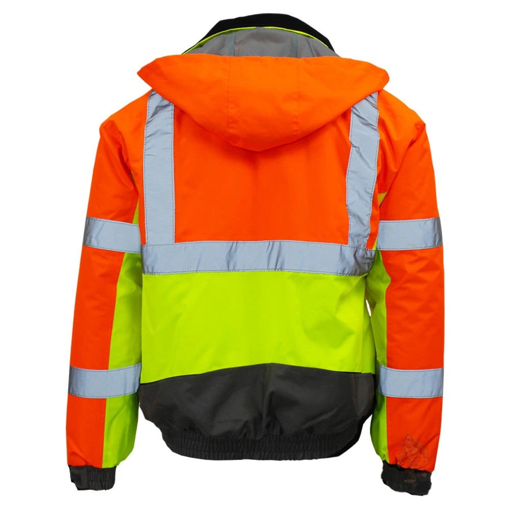 ANSI Class 3 Multi-Color Safety Jacket with Waterproof Weatherproof Shell & Reflective Tape