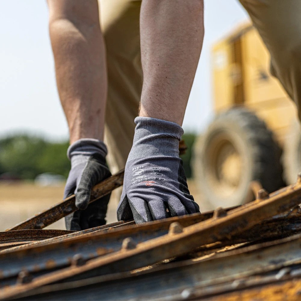 Foam Nitrile Coated Work Gloves with Grip Finish, Seamless Knit Shell & Abrasion Resistant Protection