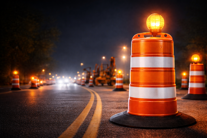 Night-Time Work Zones: Making Traffic Drums Visible and Compliant