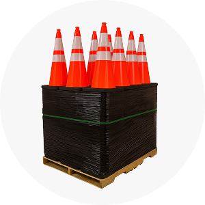 Bulk Traffic Cones for Contractors and Jobsites