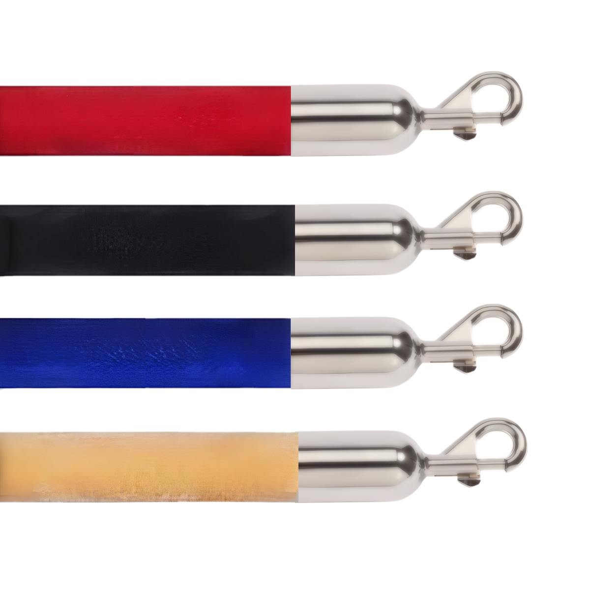 1.5 Inch Velour Stanchion Rope | 4 Ft to 12 Ft – Safety Supplies USA