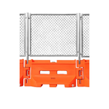 36" Interlocking Water-Filled Construction Barrier – Plastic Traffic Divider
