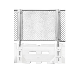 36" Interlocking Water-Filled Construction Barrier – Plastic Traffic Divider