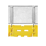36" Interlocking Water-Filled Construction Barrier – Plastic Traffic Divider
