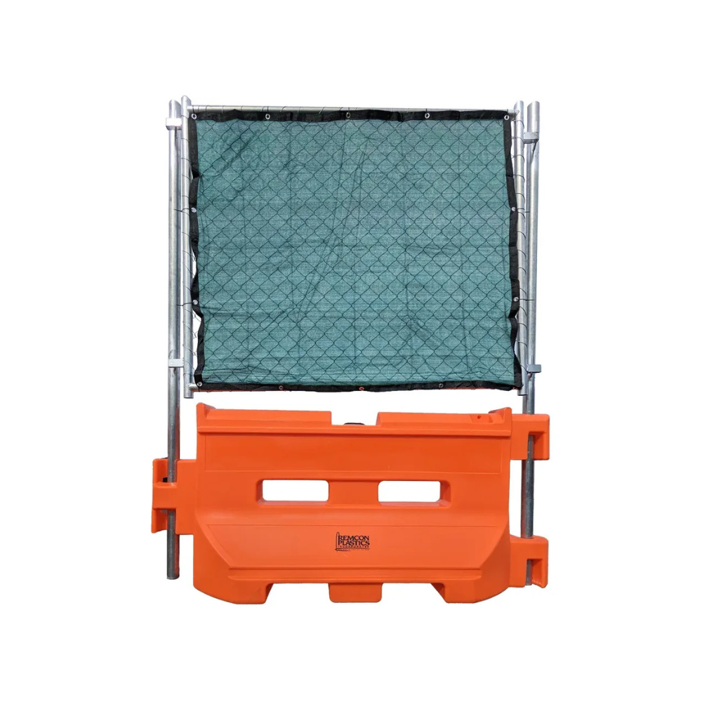 36" Interlocking Water-Filled Construction Barrier – Plastic Traffic Divider