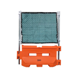 36" Interlocking Water-Filled Construction Barrier – Plastic Traffic Divider