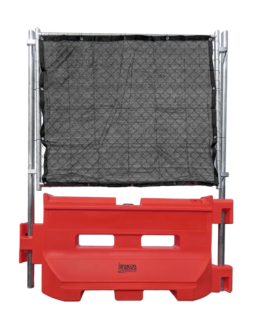 36" Interlocking Water-Filled Construction Barrier – Plastic Traffic Divider