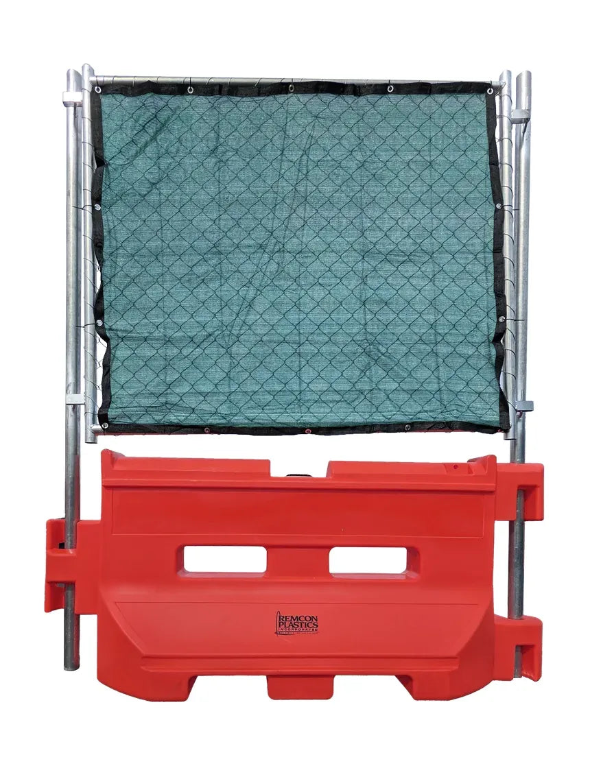 36" Interlocking Water-Filled Construction Barrier – Plastic Traffic Divider