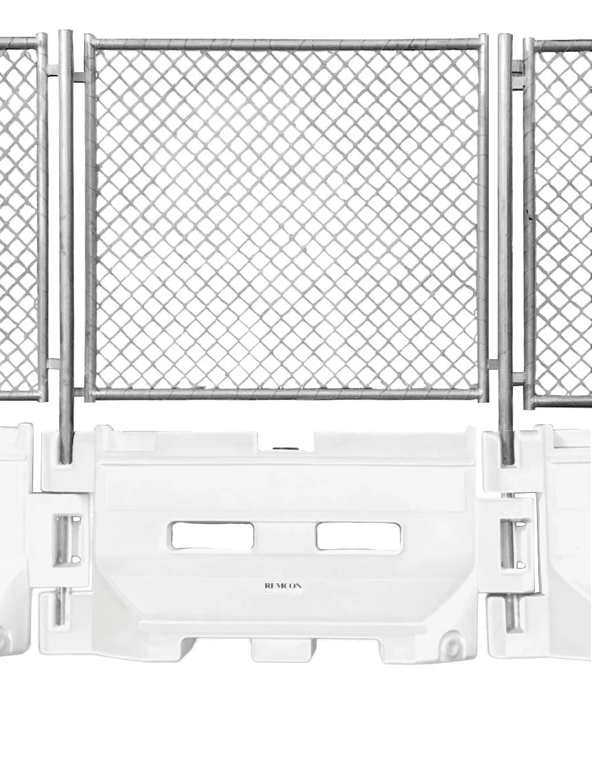36" Interlocking Water-Filled Construction Barrier – Plastic Traffic Divider