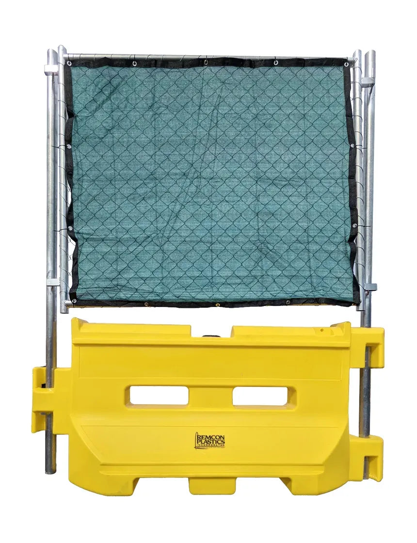 36" Interlocking Water-Filled Construction Barrier – Plastic Traffic Divider