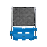 36" Interlocking Water-Filled Construction Barrier – Plastic Traffic Divider
