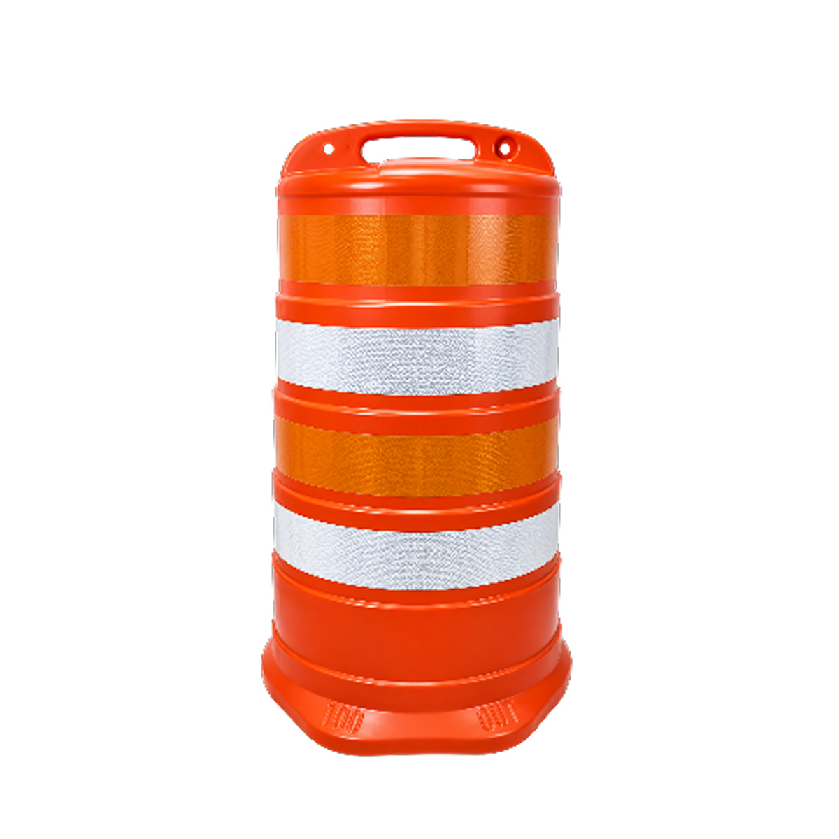 Commander Traffic Drum with Reflective Sheeting - No Base Included