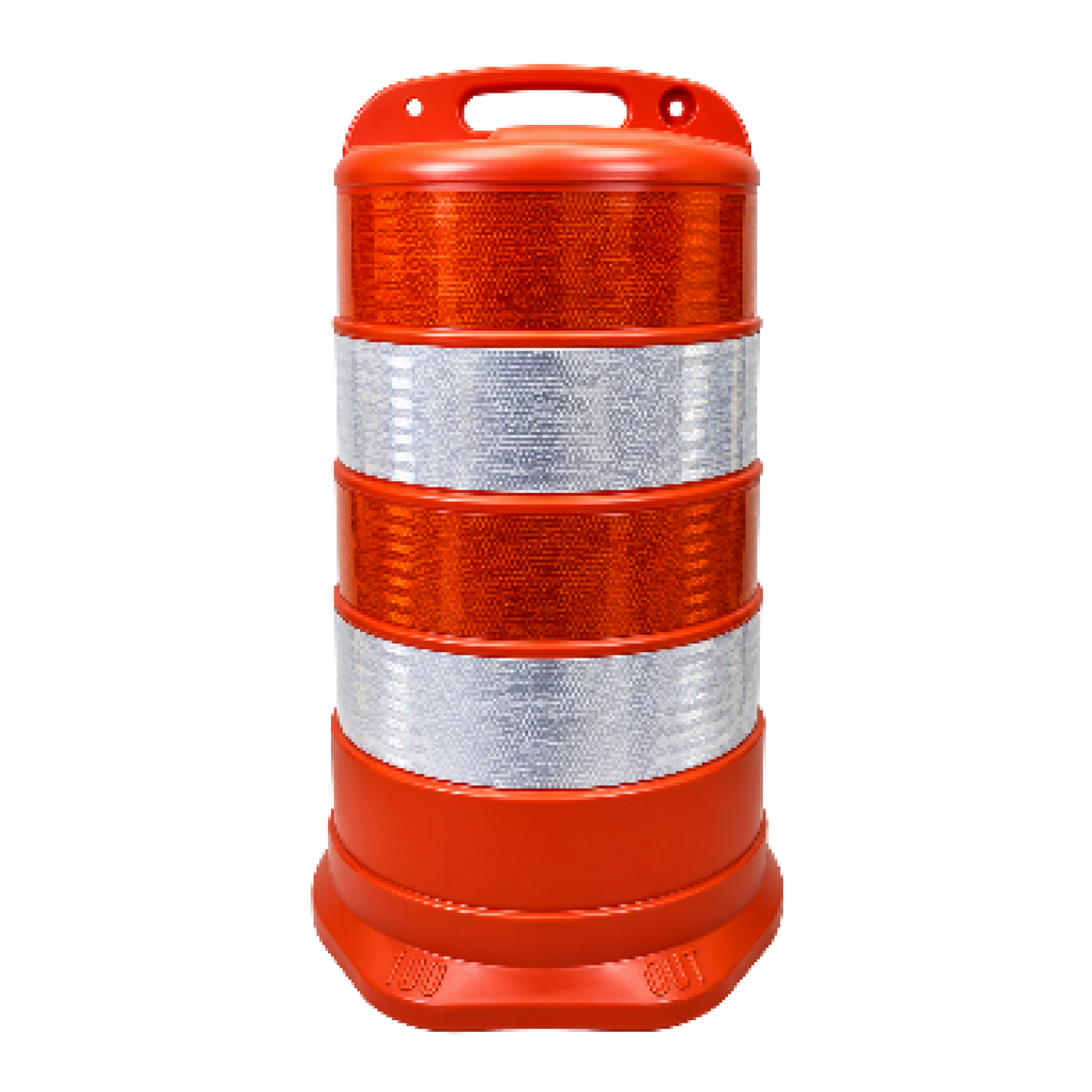 Commander Traffic Drum with Reflective Sheeting - No Base Included