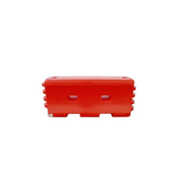 Water-Filled Traffic Barrier – 6 Ft Plastic Construction Barricade with Interlocking Design and Fillable Base