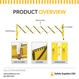 FlexMaster Expanding Barricade 11 Ft
