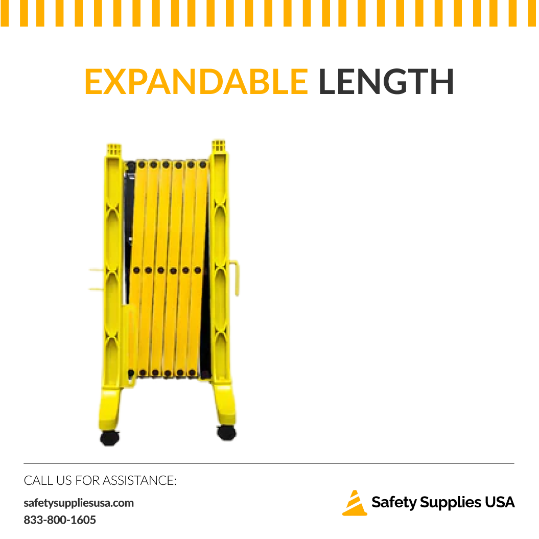 FlexMaster Expanding Barricade 11 Ft
