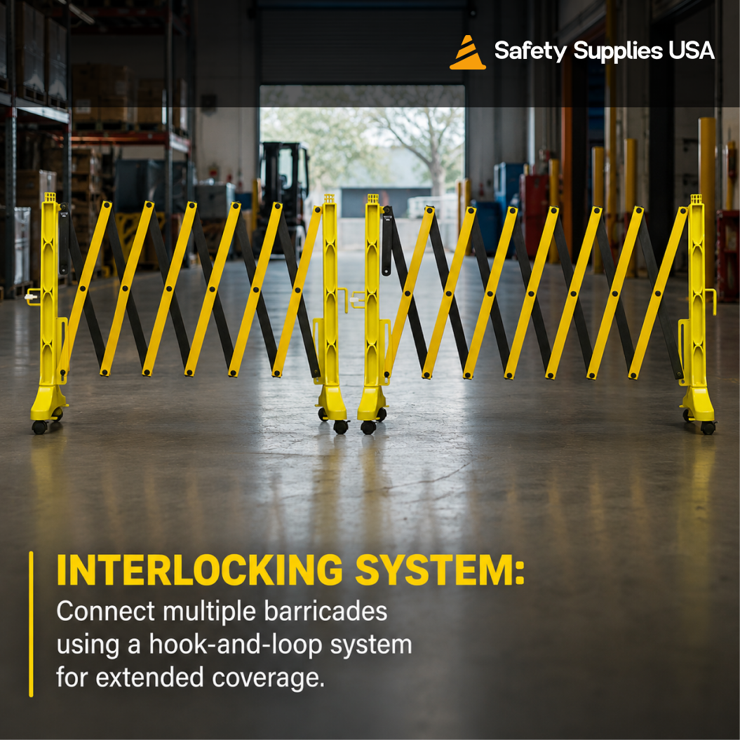 FlexMaster Expanding Barricade 11 Ft