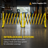 FlexMaster Expanding Barricade 11 Ft