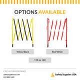 FlexPro Expanding Barricade 11 Ft