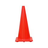 28" All Orange Traffic Cone, 7lb Base