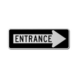 Entrance Right Sign