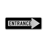 Entrance Right Sign