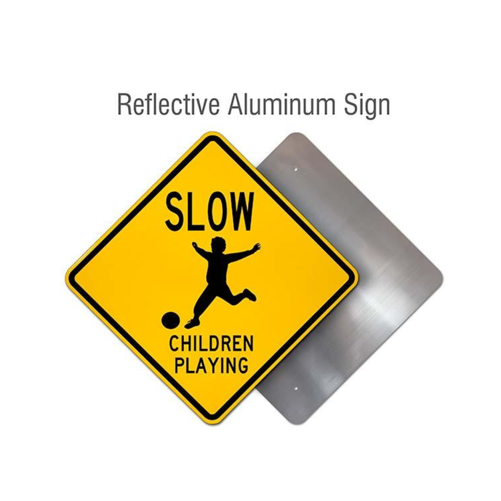 Slow Children Playing Sign
