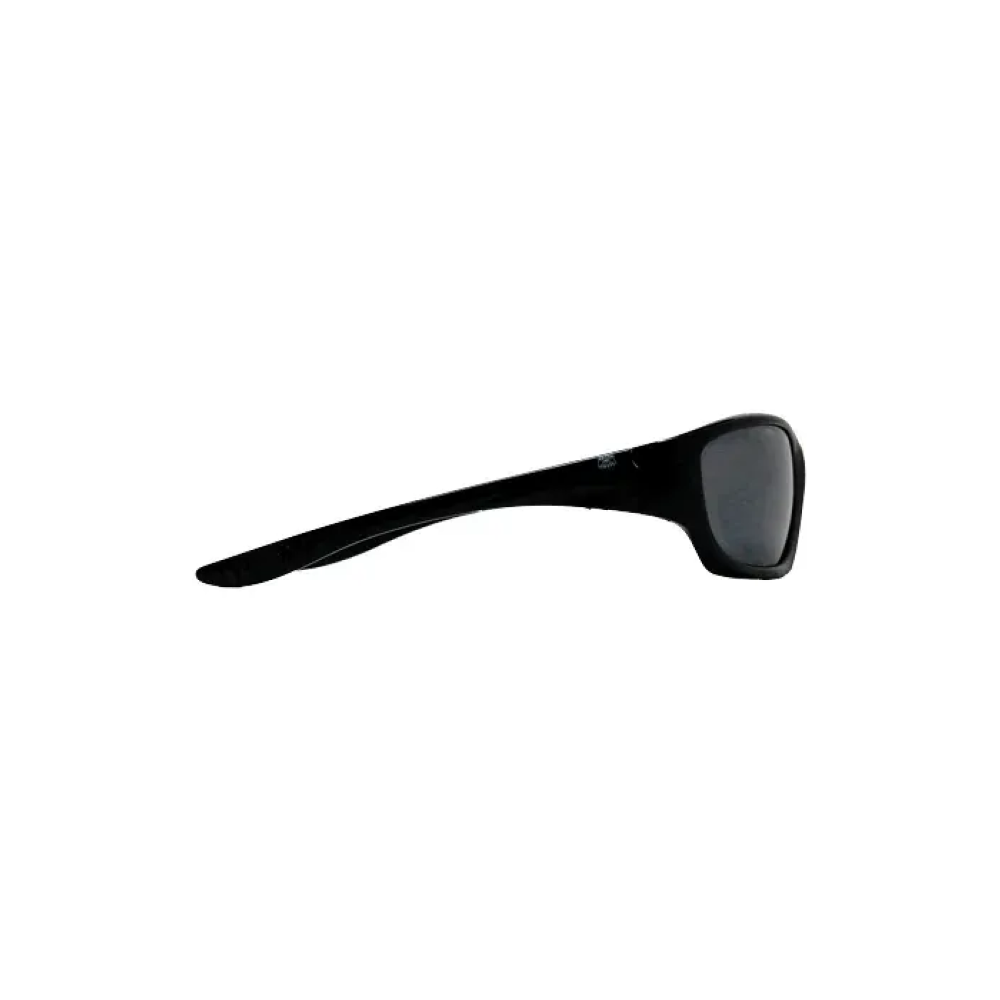 Black Frame Gray Mirror Safety Glasses