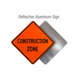 Construction Zone Rigid Sign