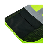 Class 2 Hi-Vis Safety Vest, 3 Pockets, Mesh