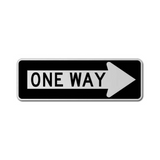 One Way Right Sign