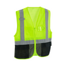 Class 2 Hi-Vis Safety Vest, 3 Pockets, Mesh