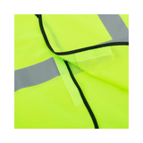 Class 2 Hi-Vis Safety Vest, Solid Polyester, Lime