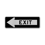 Exit Left Sign
