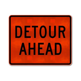 Detour Ahead Sign