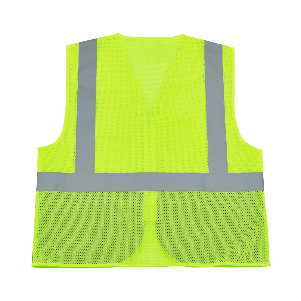 Class 2 Hi-Vis Safety Vest, 3 Pockets, Mesh