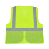 Class 2 Hi-Vis Safety Vest, 3 Pockets, Mesh