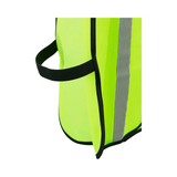 Hi-Vis Safety Vest, 1" Reflective Strips, Mesh