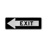 Exit Left Sign