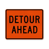 Detour Ahead Sign