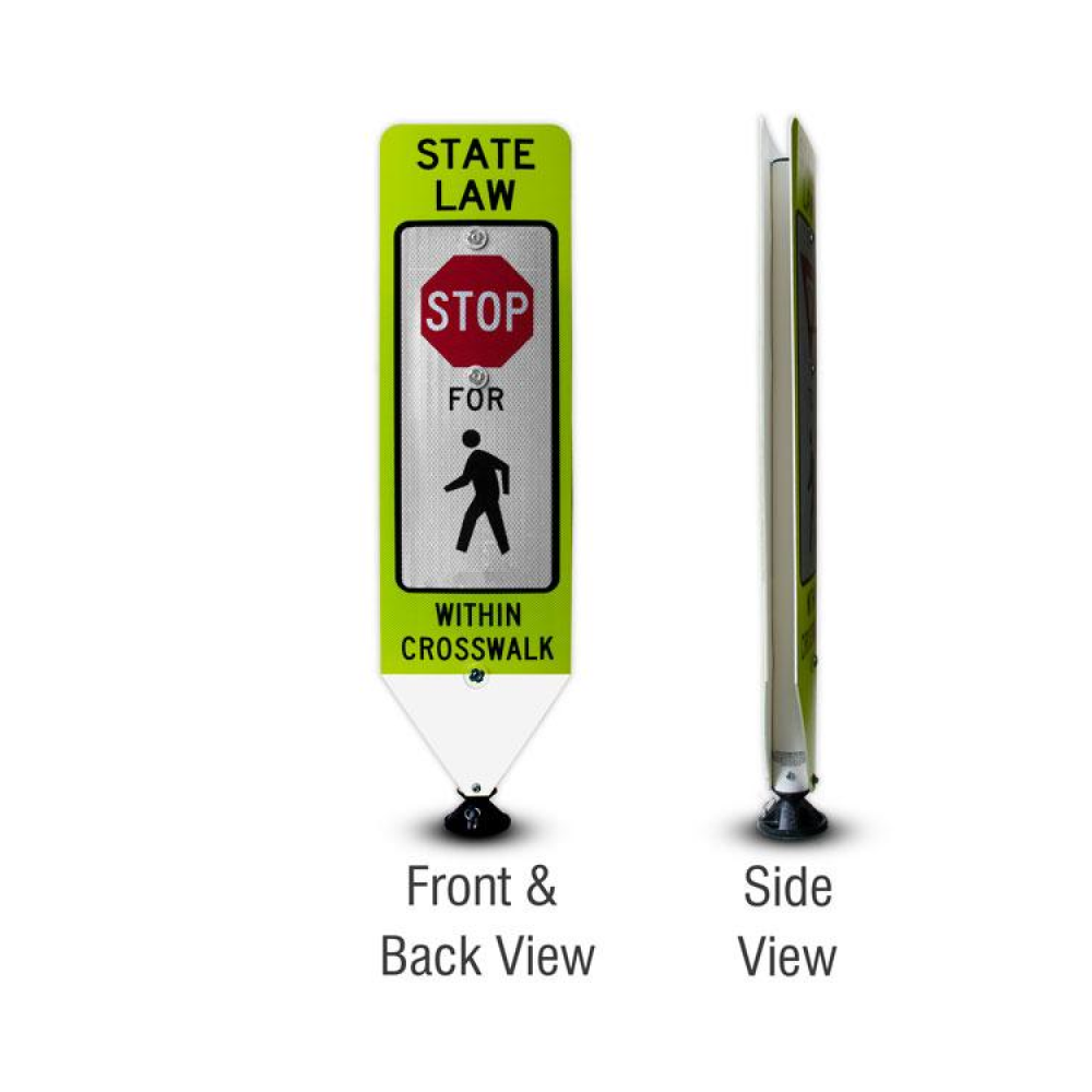 Replacement Yield To Pedestrians Panel