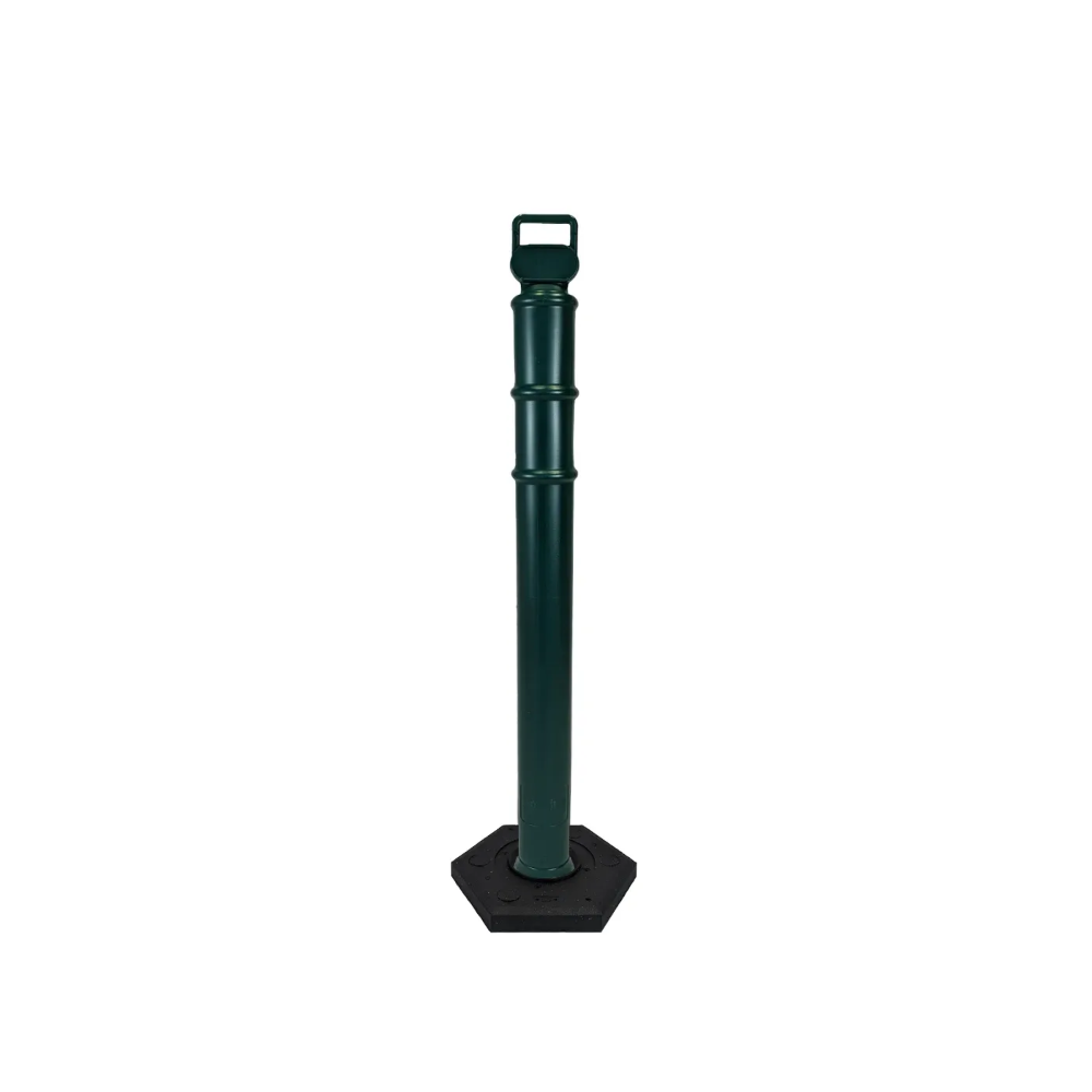 45" EZ Grab Delineator Tube with Recycled Rubber Base