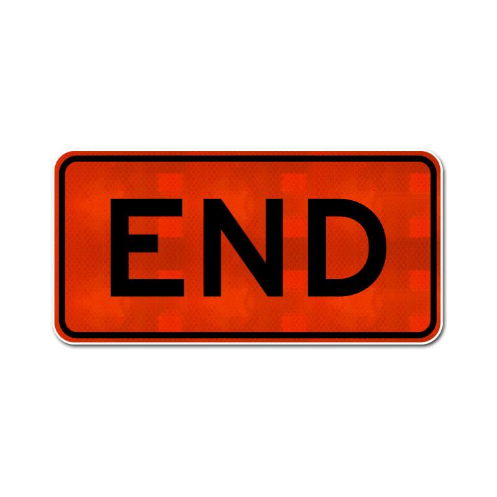 End Sign