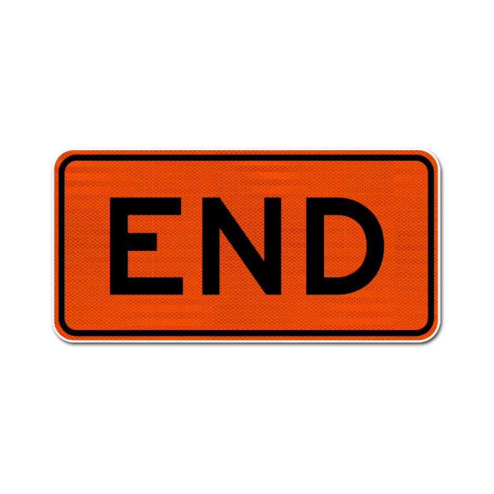 End Sign
