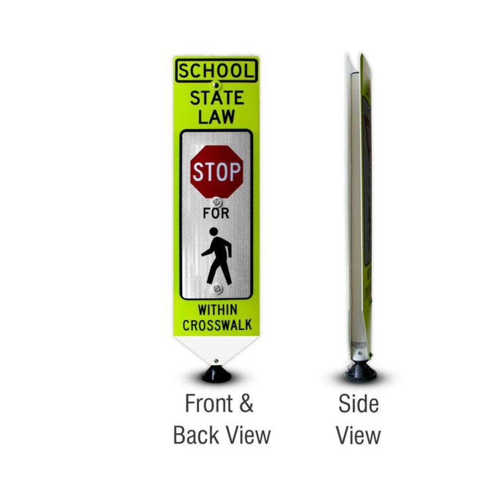 Replacement Yield To Pedestrians Panel