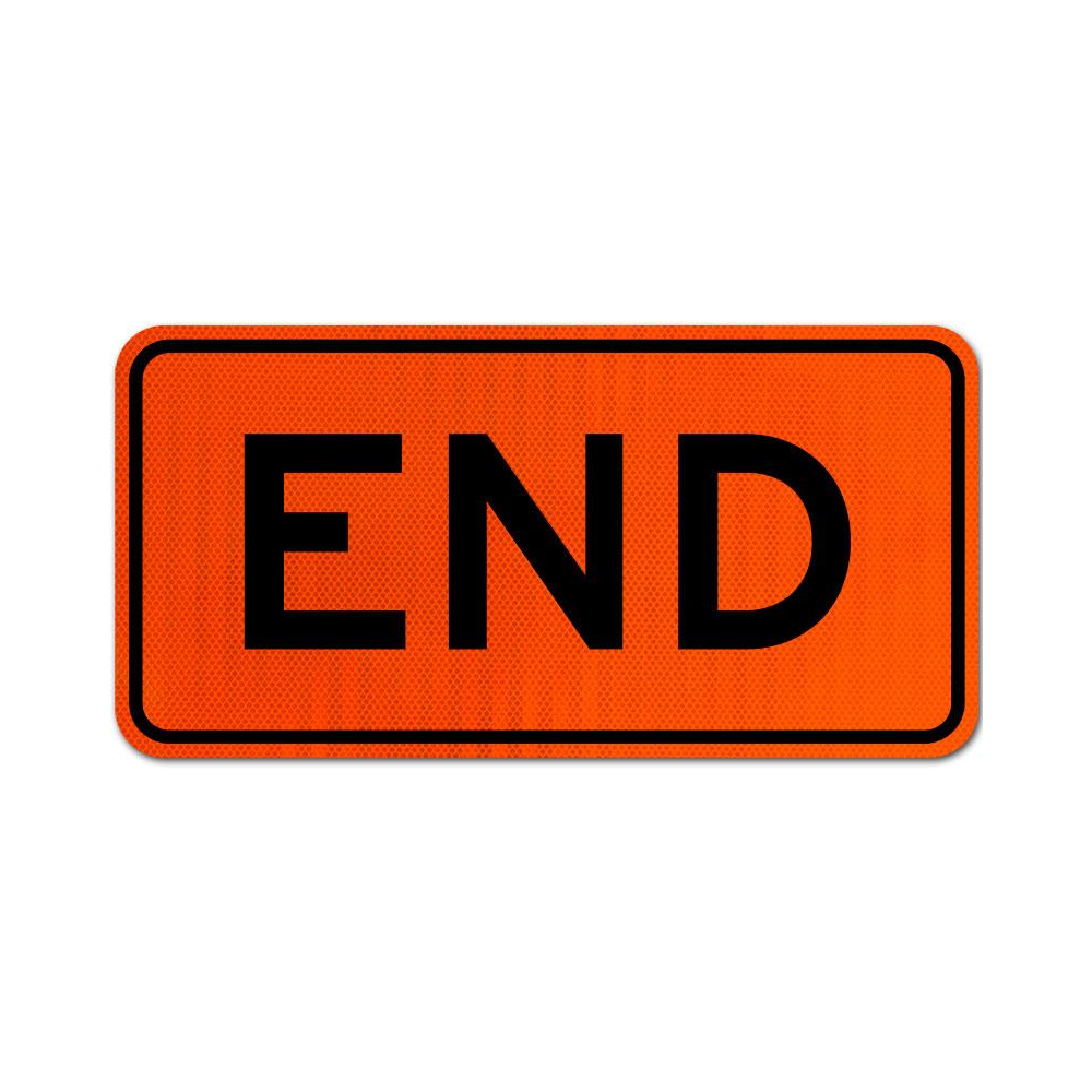 End Sign