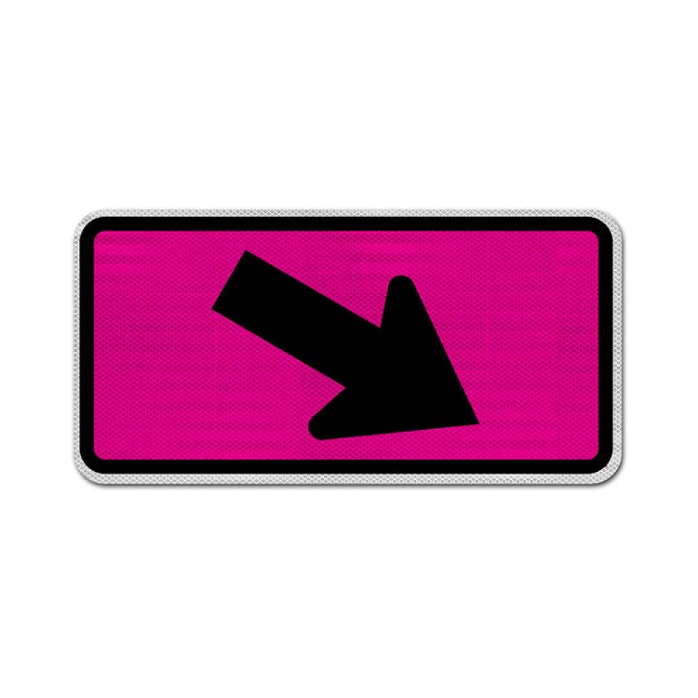 Diagonal Arrow Right Sign