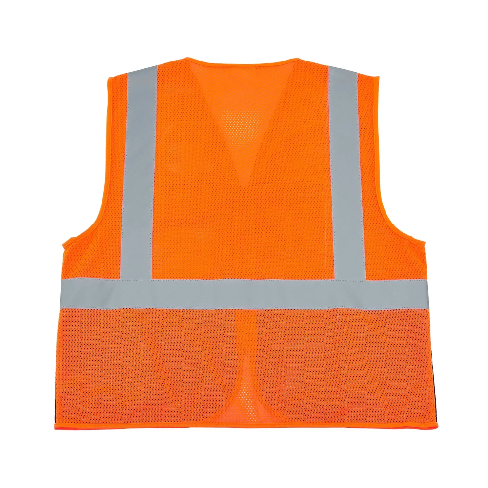 Class 2 Hi-Vis Safety Vest, 3 Pockets, Mesh