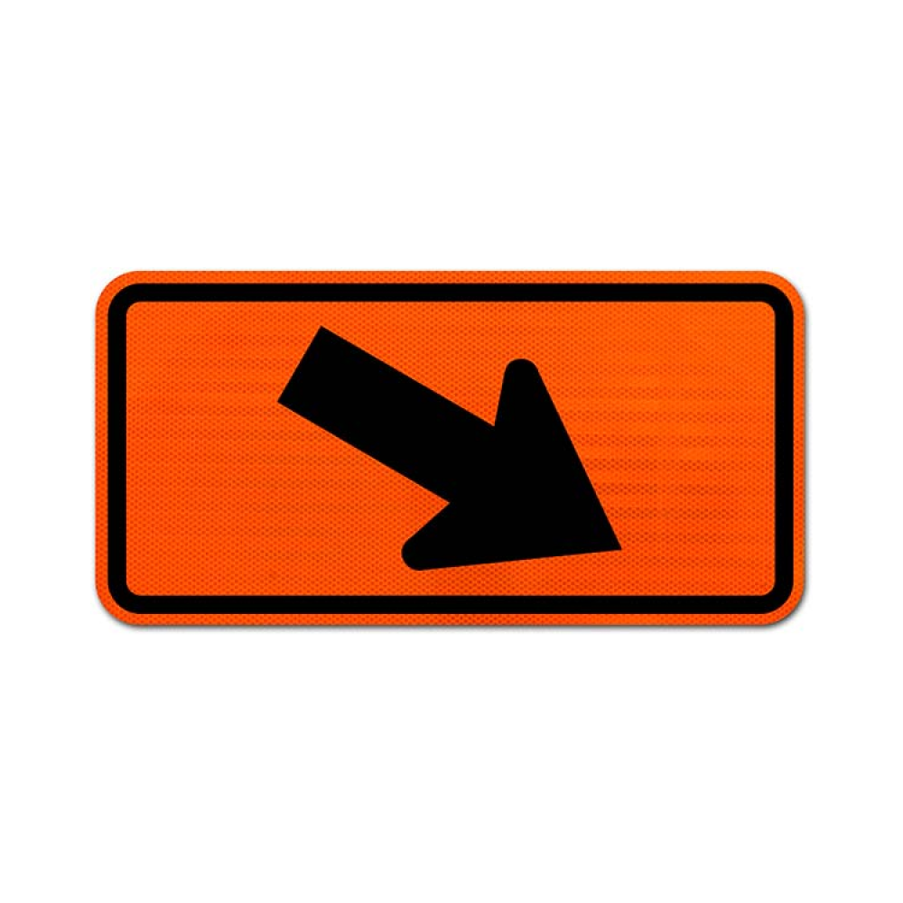 Diagonal Arrow Right Sign