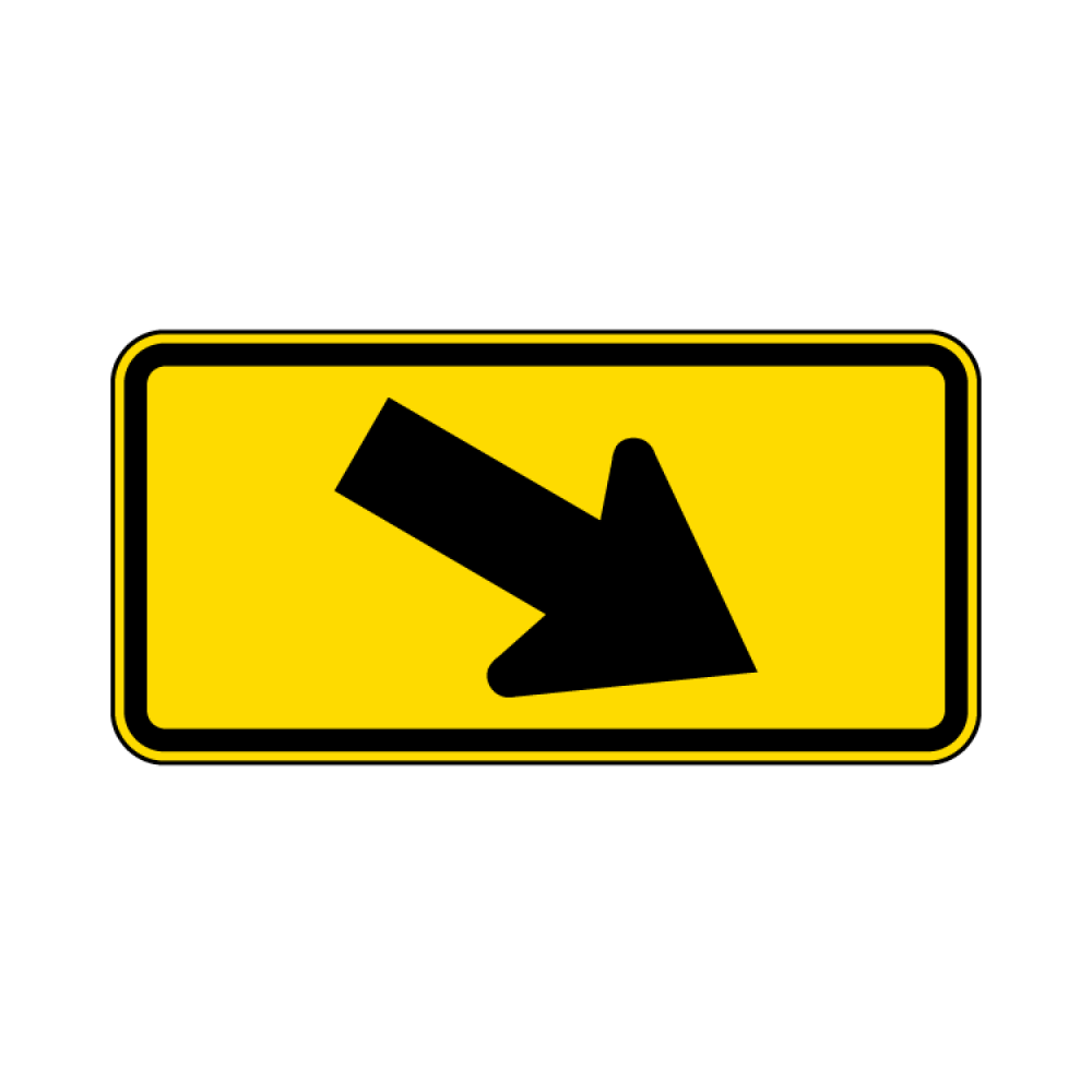 Diagonal Arrow Right Sign